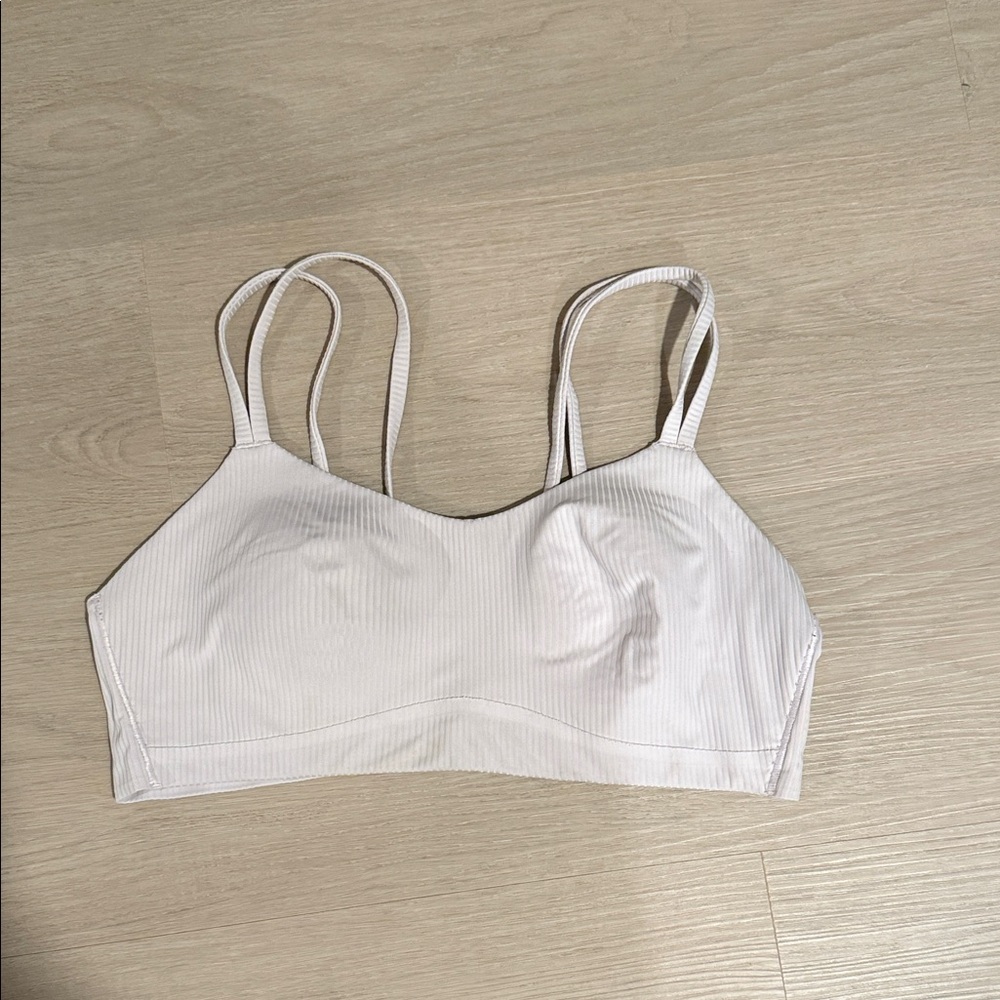 Lululemon Athletica Light Purple Ribbed Bra